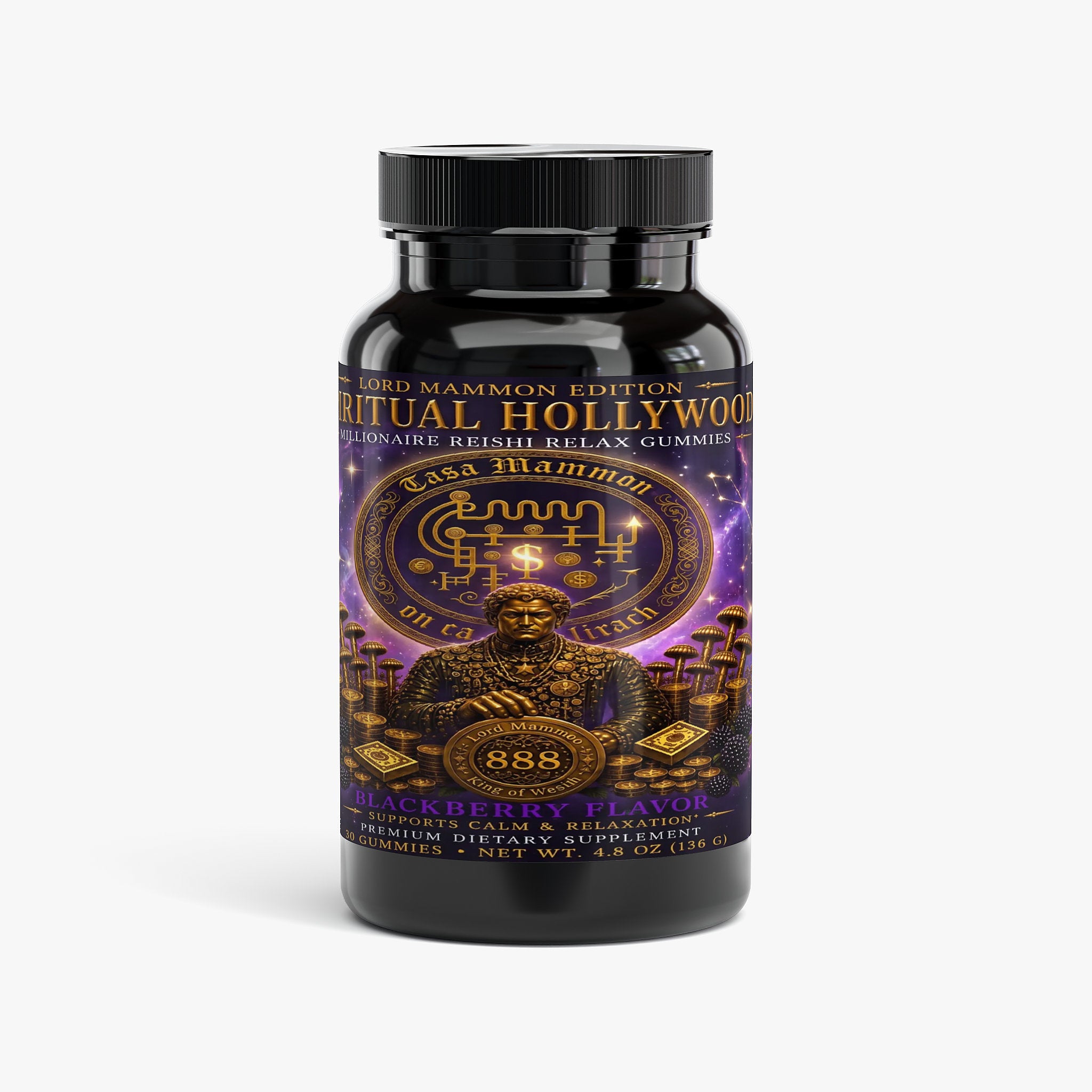 Millionaire Reishi Relax Gummies Lord Mammon Edition