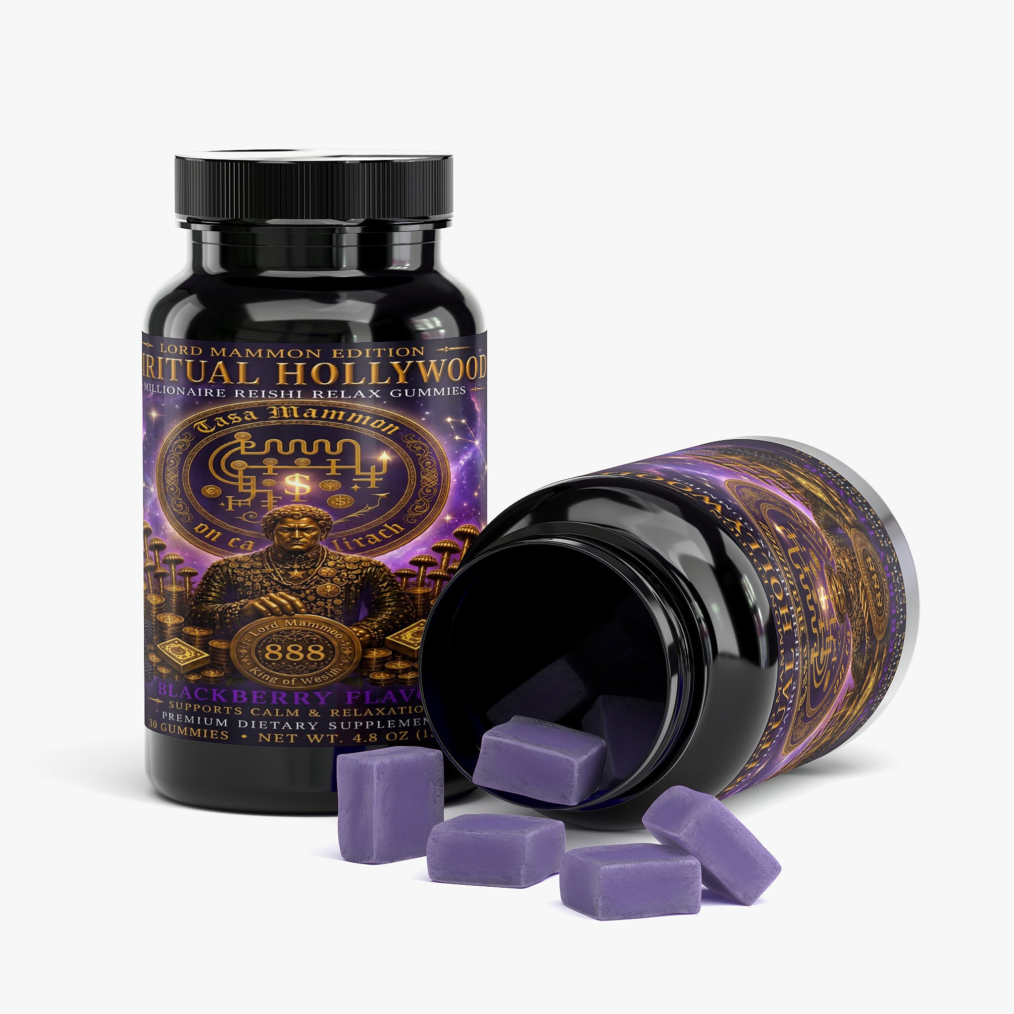 Millionaire Reishi Relax Gummies Lord Mammon Edition