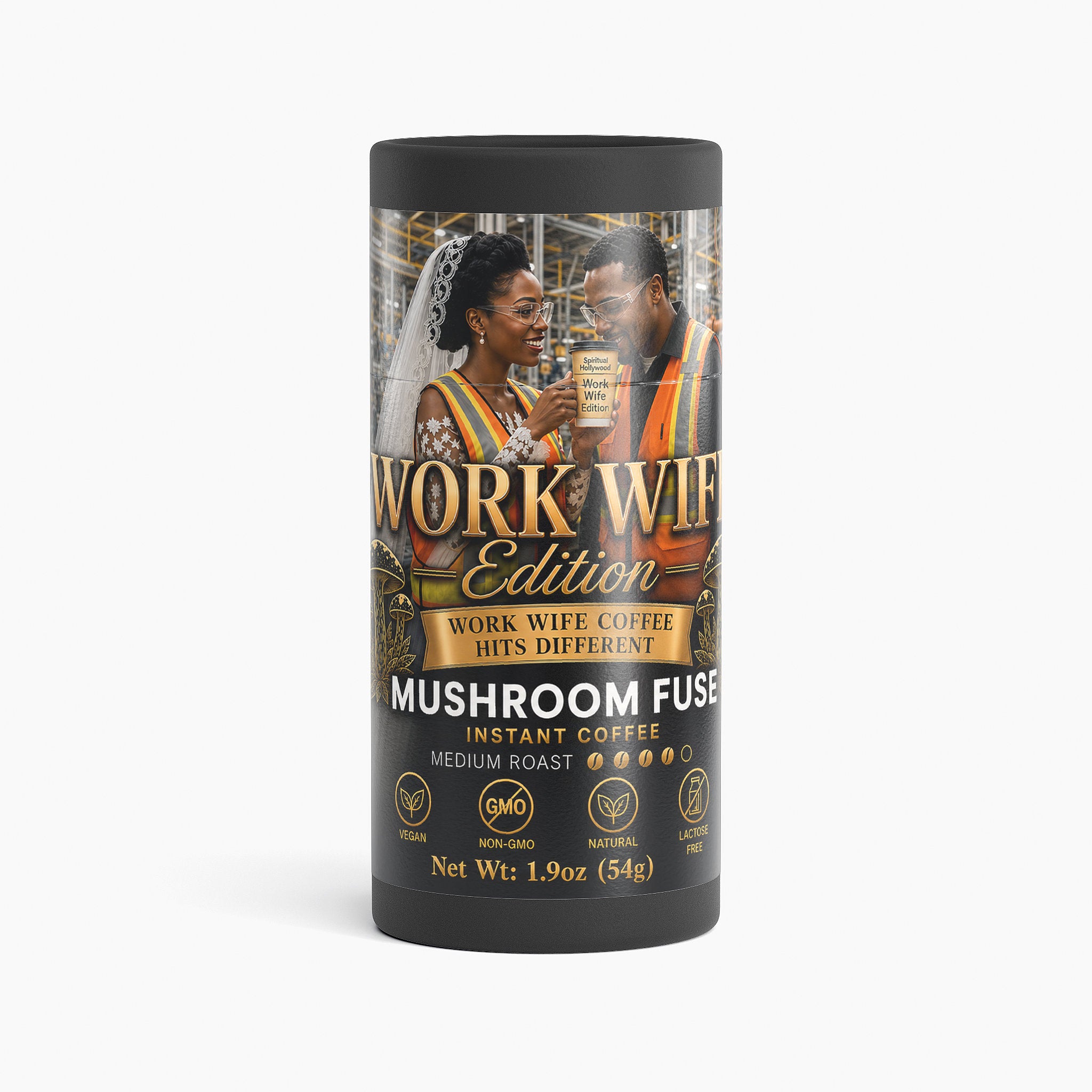 Work Wife Edition Mushroom Fuse Instant Coffee (Medium Roast)