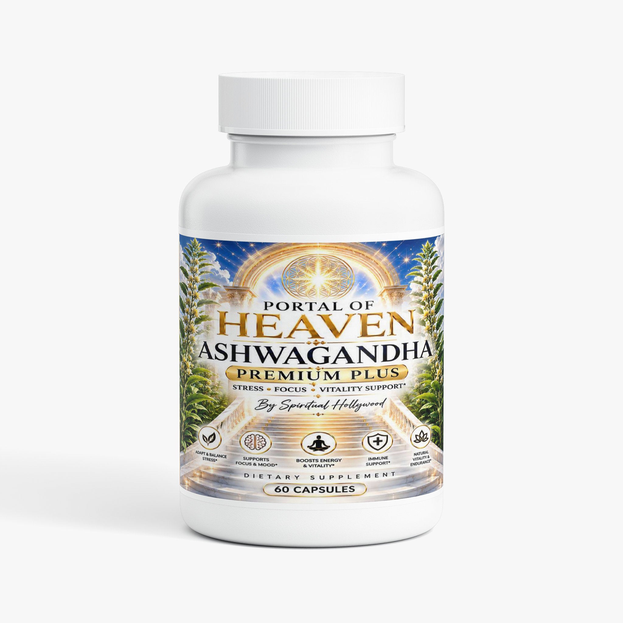 Spiritual Hollywood's Portal of Heaven  Ashwagandha Premuim Plus