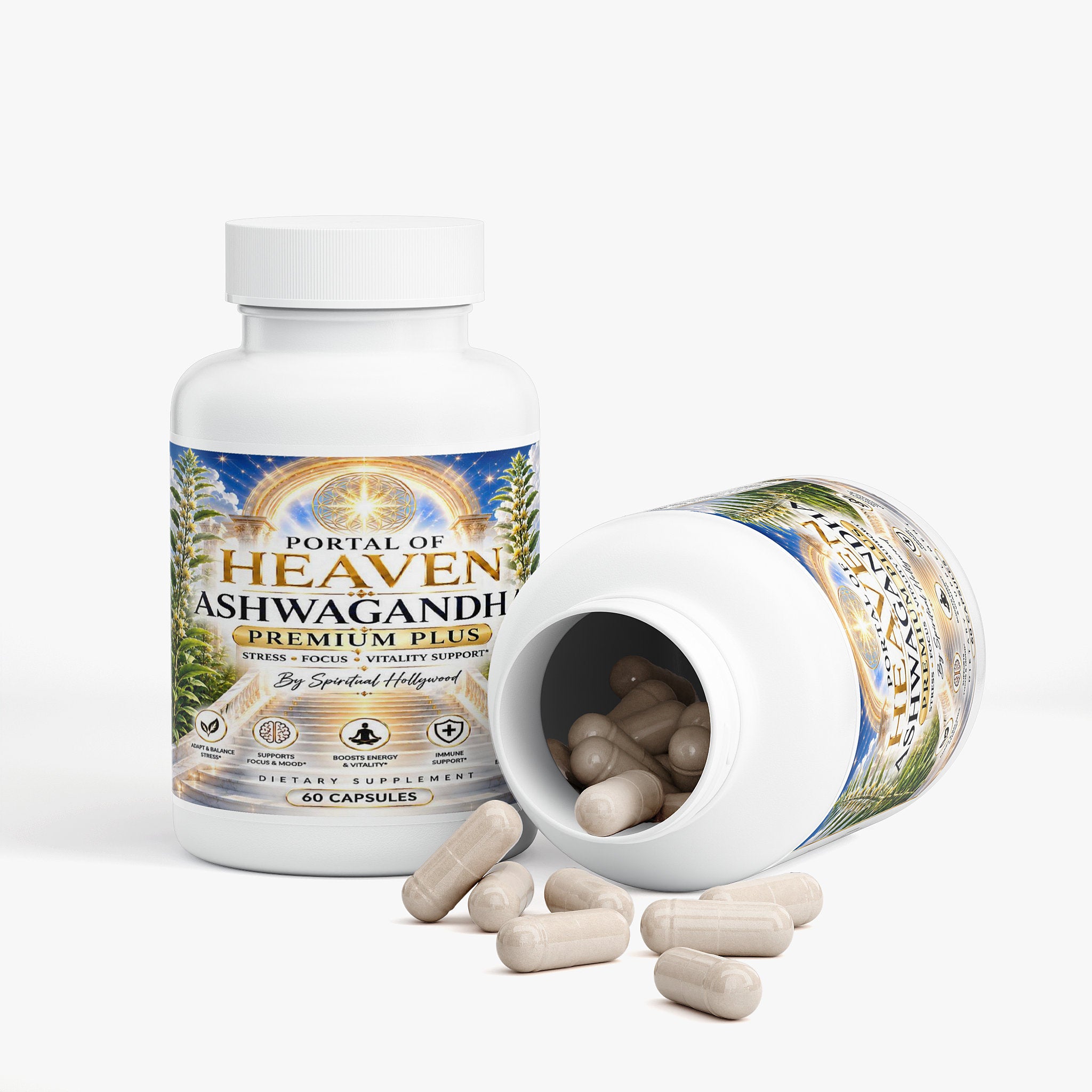 Spiritual Hollywood's Portal of Heaven  Ashwagandha Premuim Plus