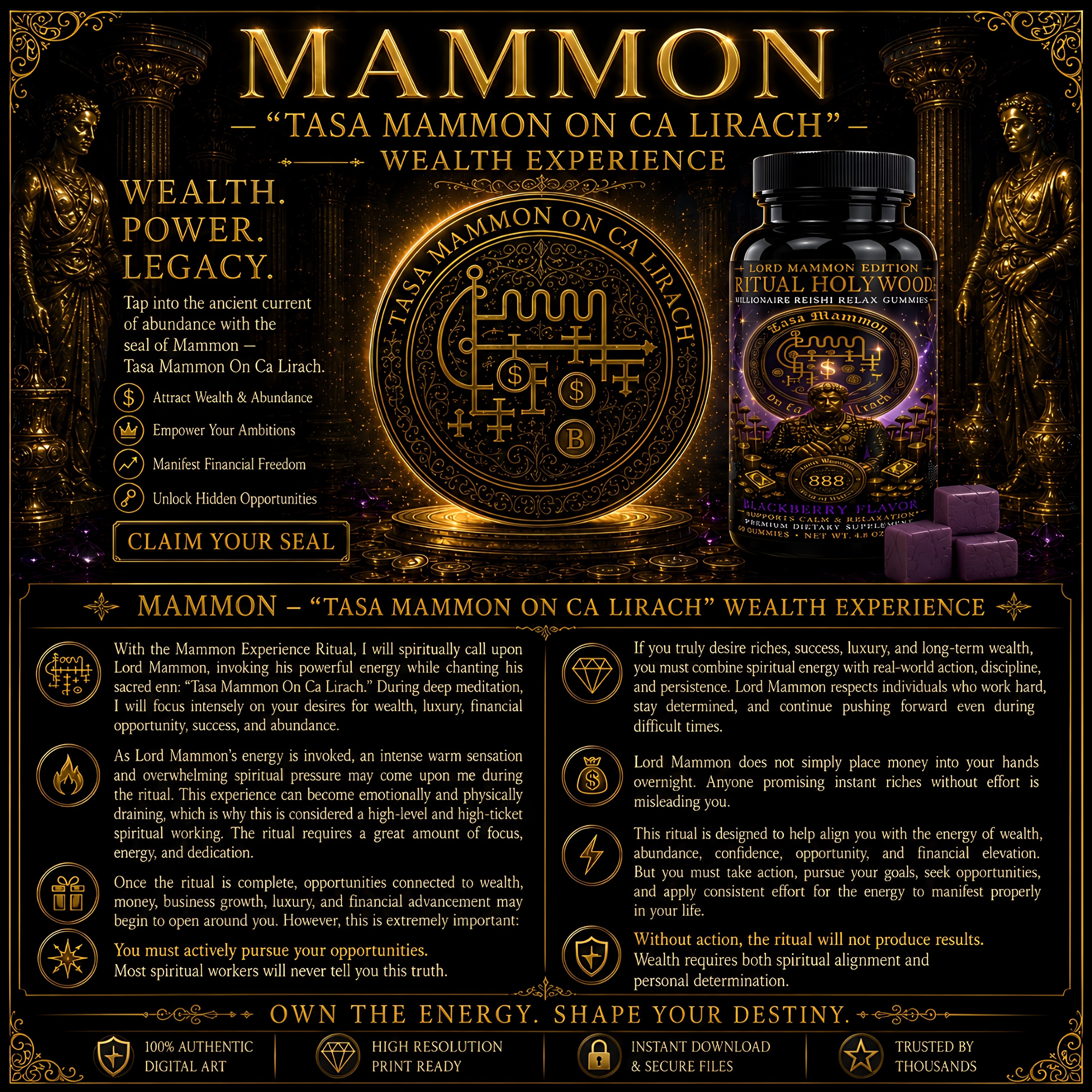Mammon Tasa Mammon On Ca Lirach Experince